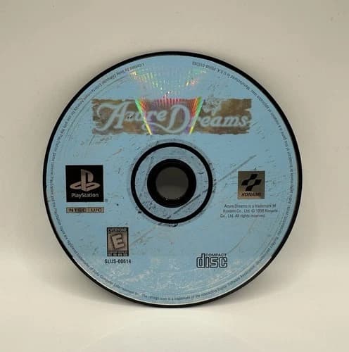 Azure Dreams (Sony PlayStation 1, 1998) Disc Only, Tested!