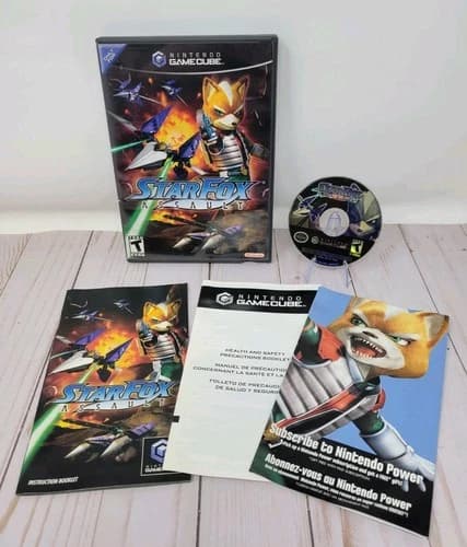 Star Fox: Assault (Nintendo GameCube, 2005) CIB Complete w/ Manual