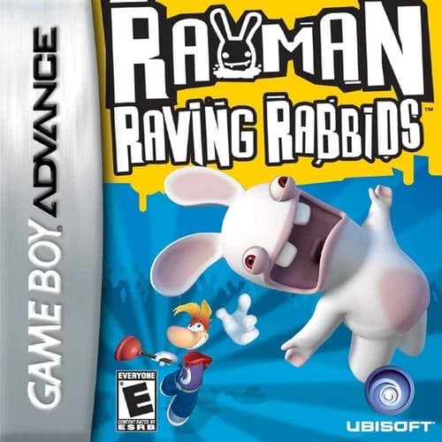 Rayman Raving Rabbids - Game Boy Advance GBA Game
