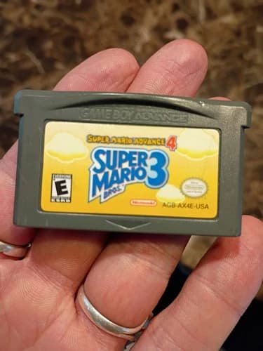 Super Mario Advance 4: Super Mario Bros. 3 (Game Boy Advance, 2003) Game Only