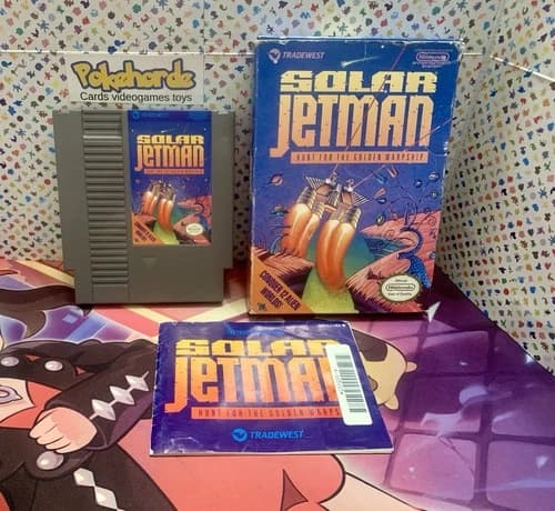 Solar Jetman: Hunt for the Golden Warpship (NES, 1990) - CIB