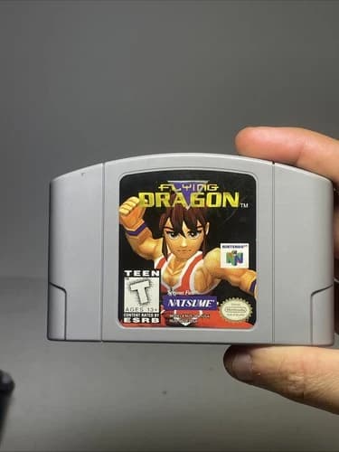 Flying Dragon (Nintendo 64 N64, 1998) Authentic - Tested - Cleaned - Cart only