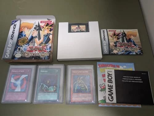 Yu-Gi-Oh The Sacred Cards | GameBoy Advance | CIB | Tested