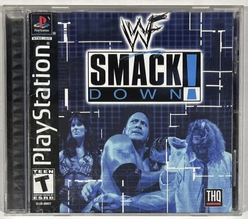 WWF SmackDown! (PS1 Sony PlayStation 1) CIB Complete TESTED