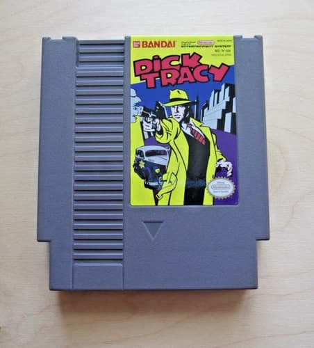 Nintendo NES Dick Tracy game cartridge NOT TESTED