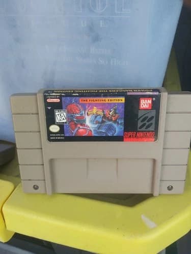 Mighty Morphin Power Rangers -- The Fighting Edition (Super Nintendo...