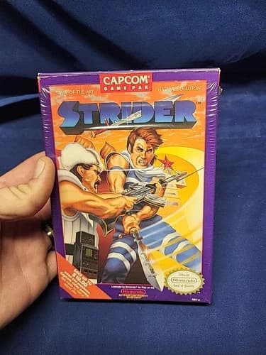 Strider (NES Nintendo) Complete Nice Shape!
