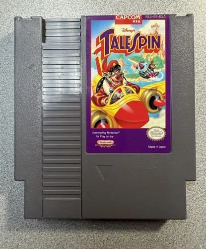 TaleSpin - NES Nintendo Entertainment System 1991 Cart Only - Tested & Working