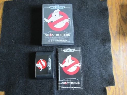 Sega Genesis Ghostbusters Game - compled. Tested, working