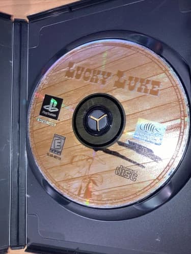 PS1 PLAYSTATION 1 LUCKY LUKE GAME Disc Only Ships Next Day!!