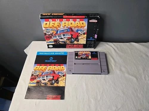 Super Off Road (Super Nintendo Entertainment System, 1991) Complete CIB