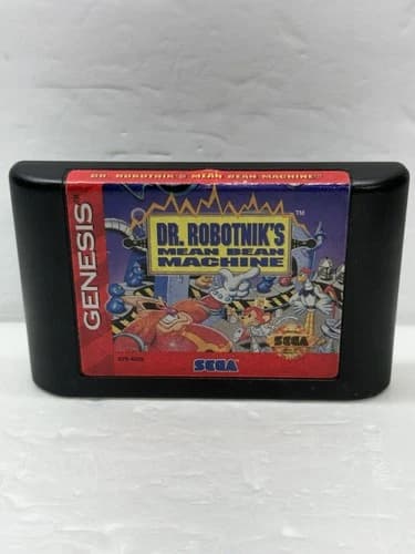 Dr. Robotnik's Mean Bean Machine (Sega Genesis, 1993) Cartridge Only - TESTED!