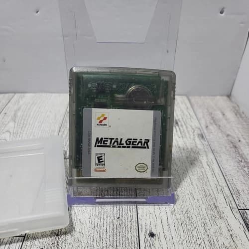 Metal Gear Solid Game Boy Color Nintendo GBC Authentic