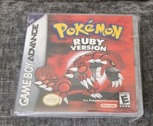 Pokémon Ruby Version Nintendo Game Boy Advance 2003 Complete Boxed