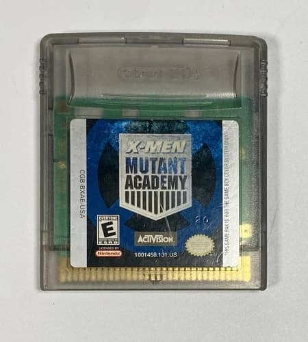 X-Men: Mutant Academy (Nintendo Game Boy Color, 2000) Tested Gbc Marvel Loose