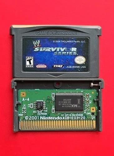 WWE Survivor Series Game Boy Advance Authentic Nintendo GBA WWF Wrestling