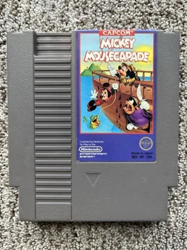 Mickey Mousecapade (Nintendo Entertainment System, 1988) NES Tested Works Well