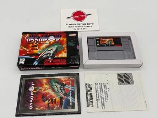 Arkanoid Doh It Again Super Nintendo SNES Complete CIB Video Game Works