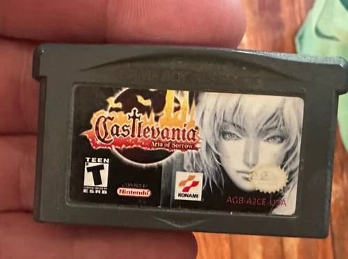 Castlevania Aria of Sorrow - Game Boy Advance - Cartridge - Authentic Tested GBA