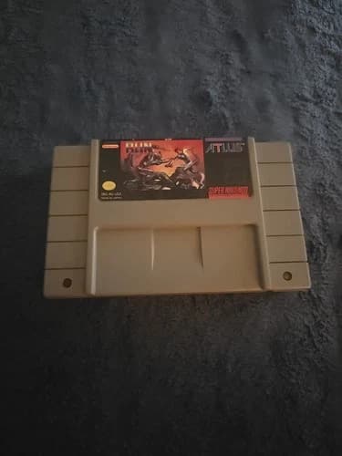 Run Saber (Super Nintendo, SNES, 1993) Cartridge Only. AUTHENTIC.