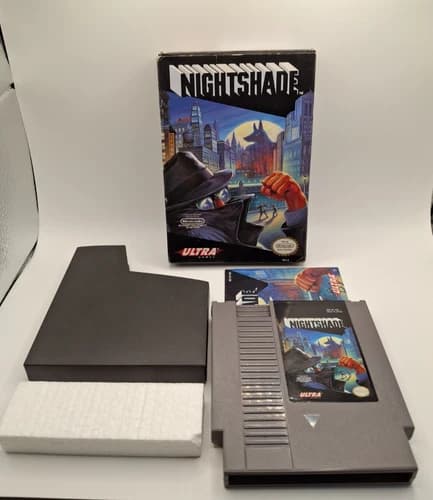 Nightshade Nintendo NES CIB LOOK!