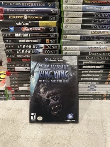 Peter Jackson's King Kong: The Official Game (Nintendo GameCube) Complete CIB