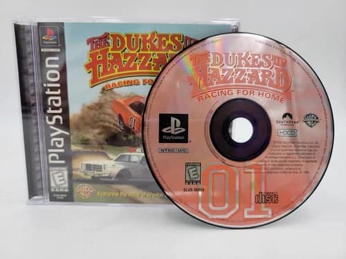 The Dukes of Hazzard: Racing for Home (Sony PlayStation, 1999) PS1, Tested