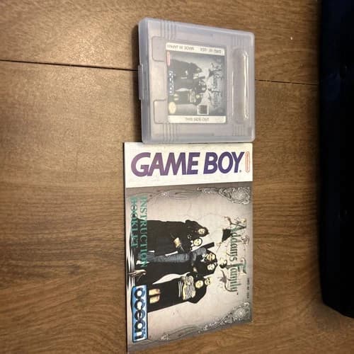 The Addams Family (Nintendo Game Boy) Authentic Tested