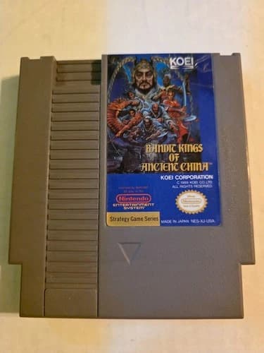 Bandit Kings of Ancient China NES Cart Only