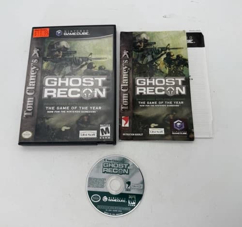Tom Clancy's Ghost Recon (Nintendo GameCube, 2003) Tested CIB