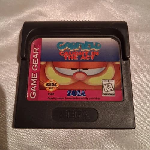 SEGA Garfield: Caught in the Act Sega Game Gear NTSC-U/C (US/Canada)