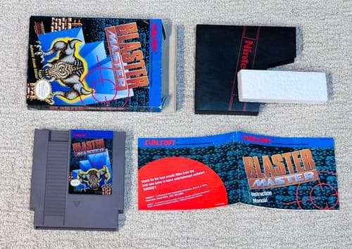 Blaster Master (Nintendo NES Game) Complete CIB - Tested - Authentic