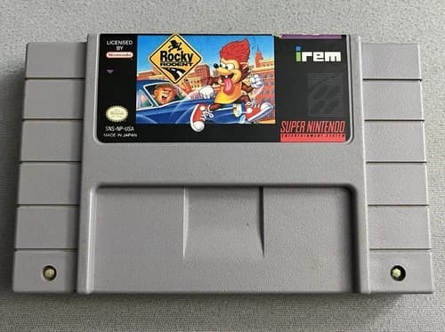 Rocky Rodent Super Nintendo SNES