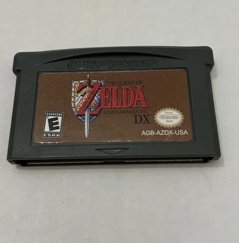 The Legend of Zelda Links Awakening DX Game Boy Advance (unofficial) Tested