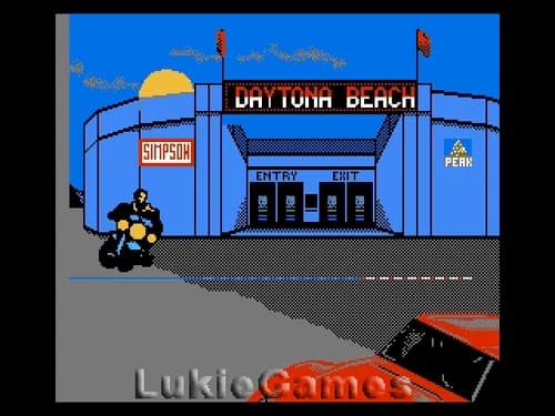 Days Of Thunder - NES Nintendo Nascar Game