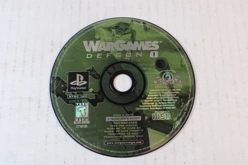 WarGames: Defcon 1 (Sony PlayStation 1, 1998, PS1) Authentic, disc only, tested