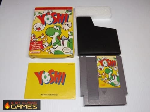 Yoshi COMPLETE BOX - NINTENDO NES - 522a