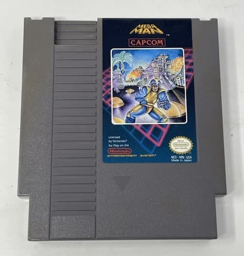 Mega Man (Nintendo Entertainment System) NES Cartridge CLEAN Label