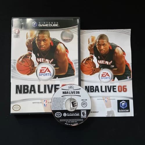 NBA Live 06 GameCube CIB NTSC-U/C Tested Authentic
