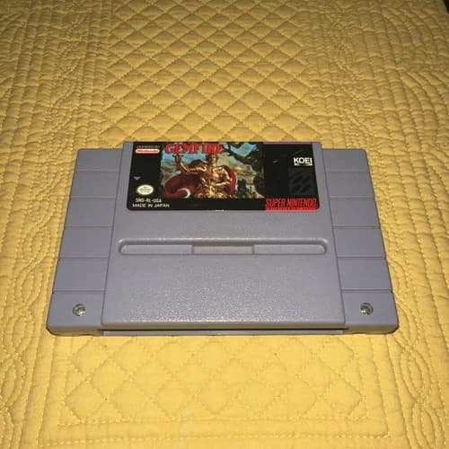 Koei Gemfire Super Nintendo Video Game Cartridge SNS-RL-USA