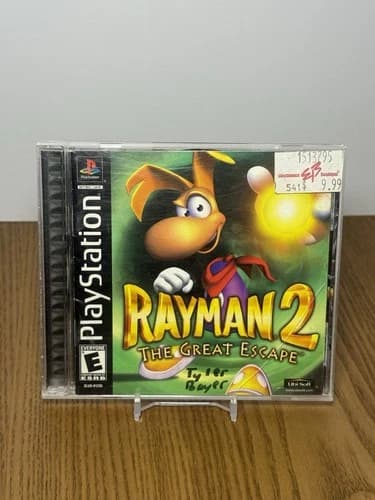 Rayman 2 The Great Escape (PlayStation 1 Ps1) - CIB Complete, Clean Disc