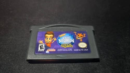 Adventures of Jimmy Neutron Boy Genius Attack of the Twonkies GameBoy Advance NM