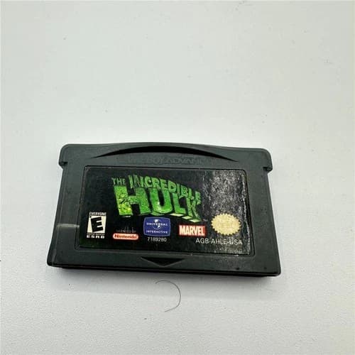 The Incredible Hulk ( Nintendo GameBoy Advance ), GBA • Authentic