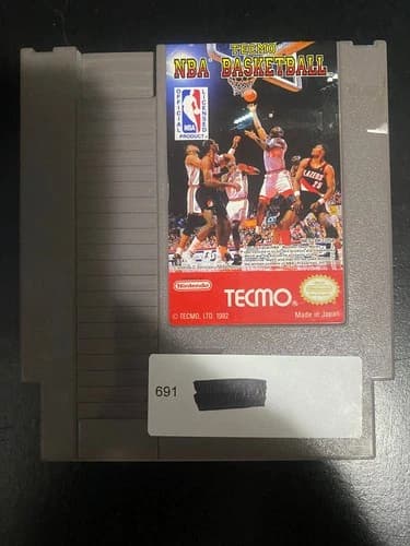 Tecmo NBA Basketball - NES Nintendo Entertainment System - Tecmo - Acceptable Co