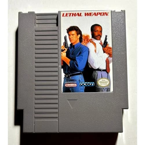 Lethal Weapon (Nintendo NES) Works Authentic🔥Near Mint!