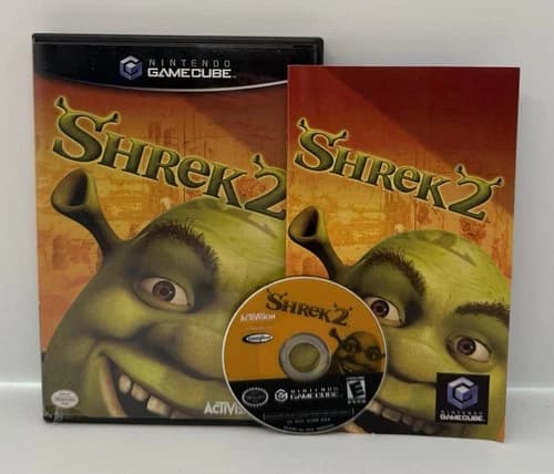 Shrek 2 - Nintendo GameCube - Complete CIB - Tested Working