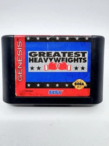 Greatest Heavyweights (Sega Genesis) [Cartridge Only] Tested Working