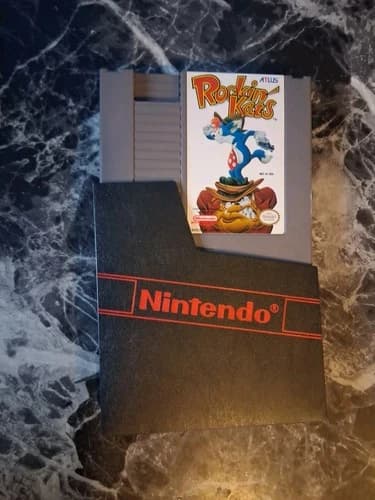 Rockin Kats Nintendo NES Authentic Tested Contacts Cleaned