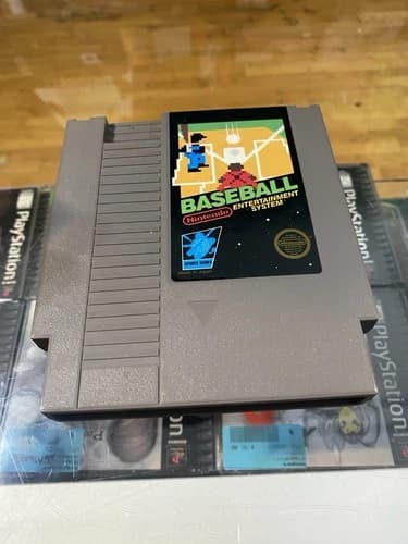 Baseball (Nintendo Entertainment System, 1985) Game Cartridge