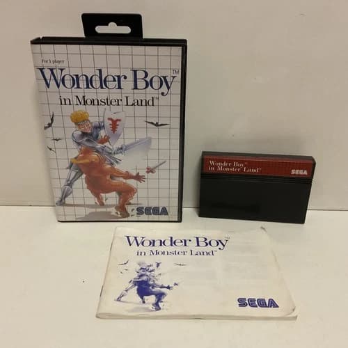 Wonder Boy in Monster Land Sega Master System - Free Post